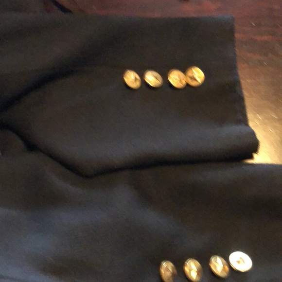 Stylish Military style women’s jacket fully lined, one button missing at neck. - Picture 2 of 7